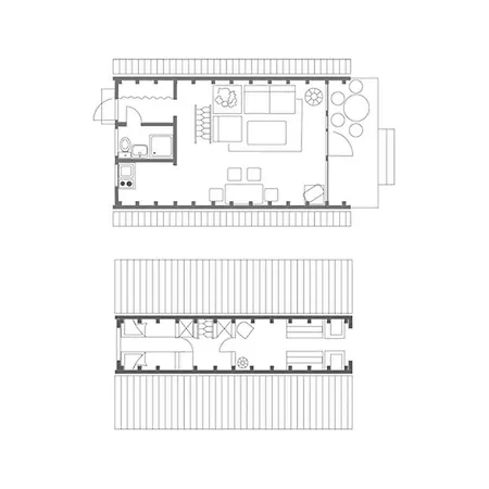 펜션 Ferienwohnpark Nurdachhaus Typ 7 Nd 33
